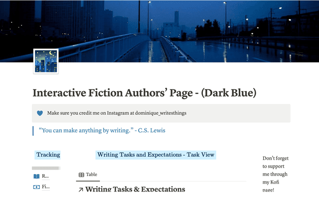 Interactive Fiction Author's Page